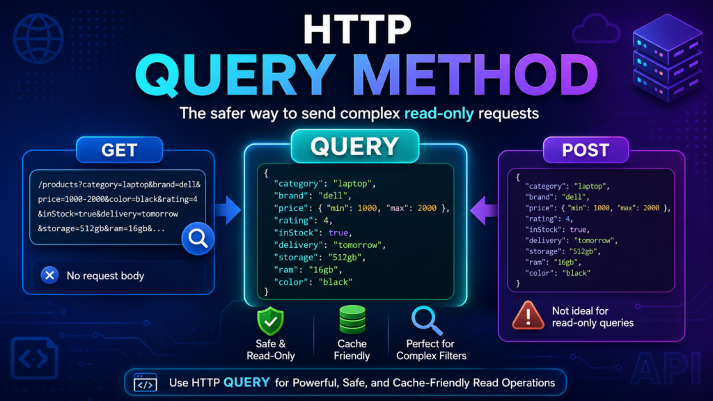 HTTP QUERY Method: The New HTTP Standard That Solves the GET vs POST Dilemma